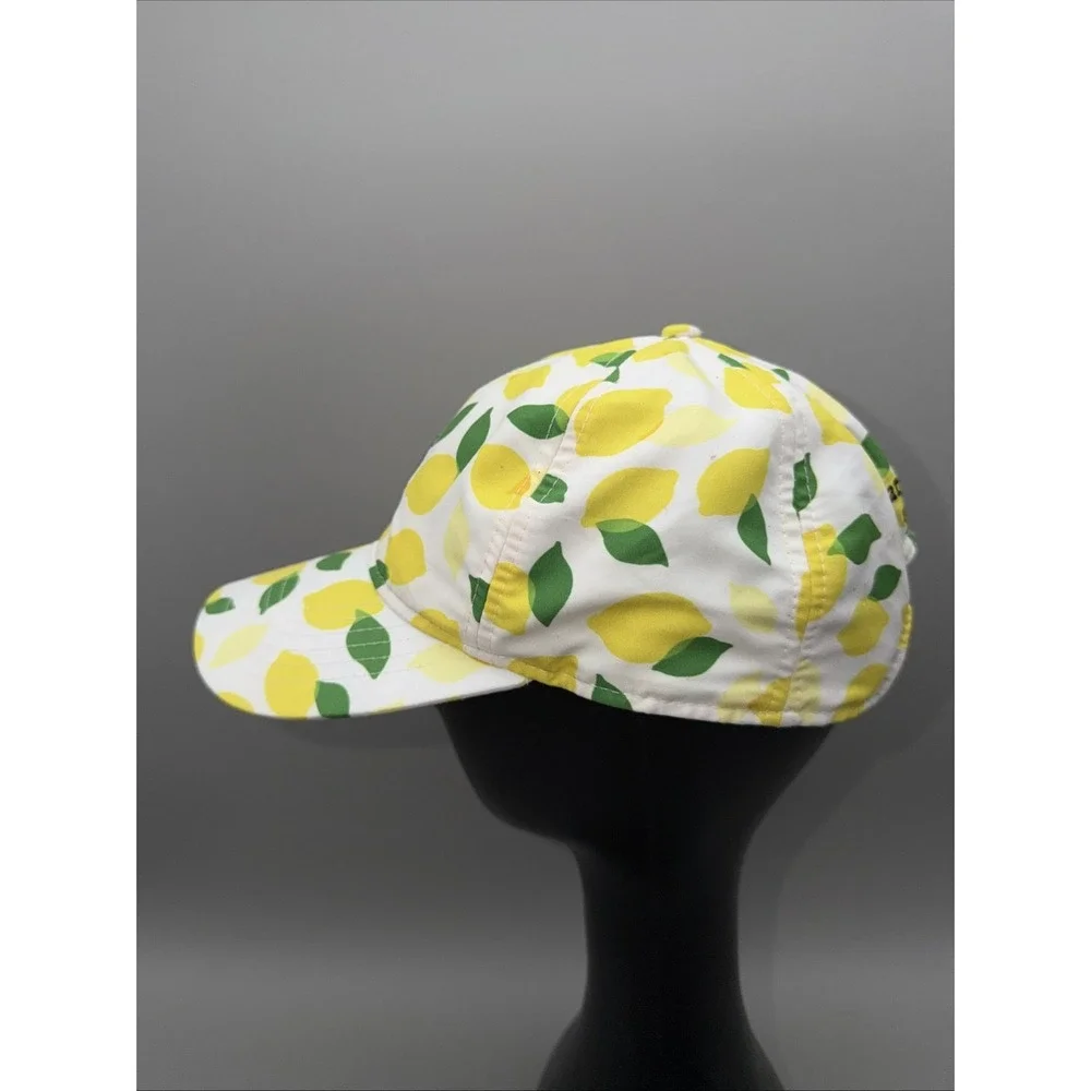 Kate Spade New York Lemon Toss Baseball Cap Hat OSFM